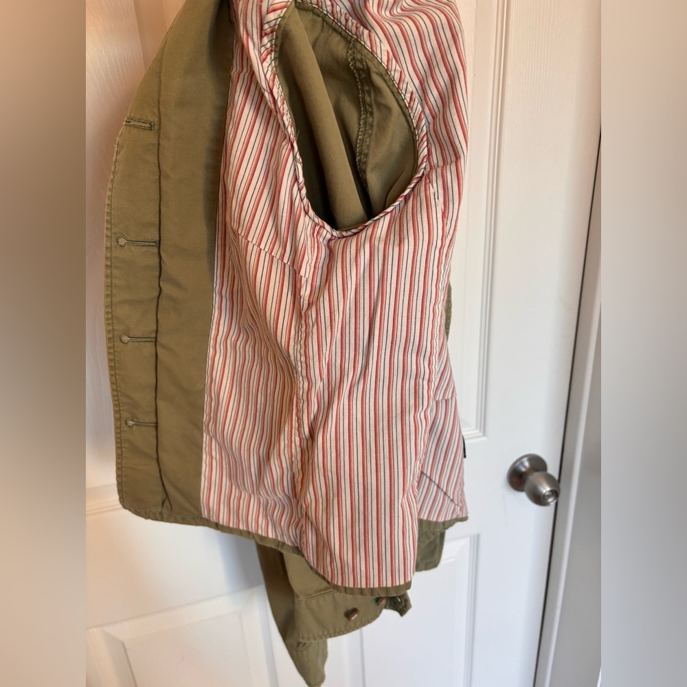 EUC American Eagle Outfitters Women's Olive Jacket - Picture 8 of 12